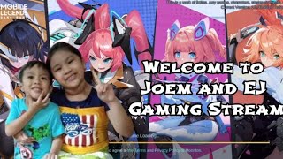 Joem and EJ is live! Mobile Legends Gaming Stream ML81