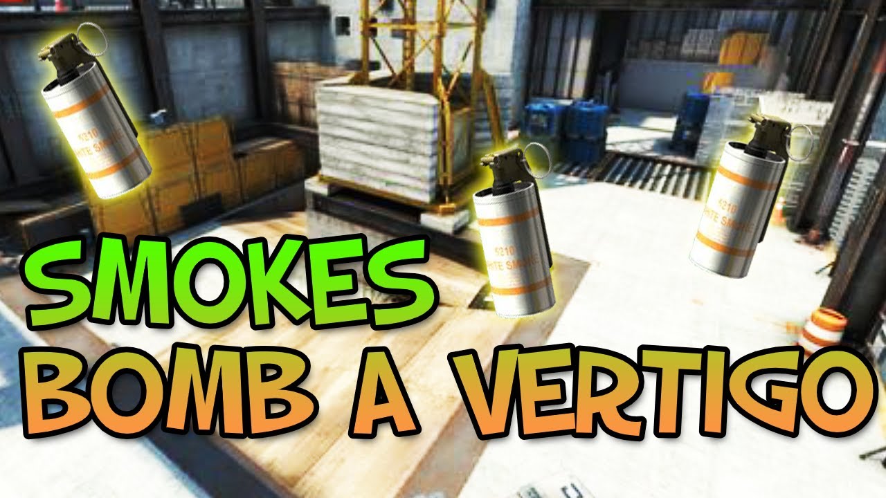 CSGO - Smokes TR Vertigo - Bomb A - YouTube