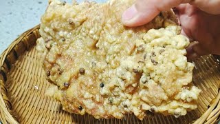 四川炸酥肉的传统做法 外酥里嫩 可直接吃 做汤 香碗 太香了！