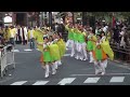 rikioh　2014　空とけやきと時の記憶　東京よさこい2014　本祭　みずき通り会場