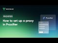 How to set up the Proxifier correctly