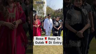 Gurnam Bhullar Maahi Sharma Pranjal Dahiya Entry Rose 🌹 Rosy Te Gulab Movie | Punjabi Teshan