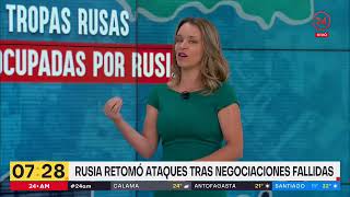 Historiador por guerra Ucrania-Rusia: "Putin quiere poner un títere en Ucrania" | 24 Horas TVN Chile