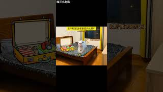 当你和饭店老板混的太熟后 #funny #小猫咪 #cat #貓 #搞笑 #有趣