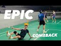 EPIC COMEBACK (RAW VIDEO) | KOTZ JOHN/RENZ VS WIL/GHI | DIAMOND QUE 💎🇵🇭