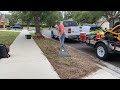 We Did a LEAF Clean up & Mow in this HOA Community