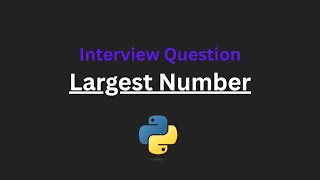 Largest Number - Leetcode 179 - Python