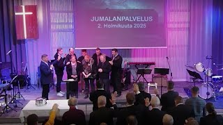 2.2.2025 // Jumalanpalvelus  // Marko Selkomaa: Täyty Hengellä...kiittäen Jumalaa