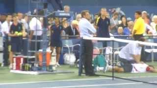 Tennis Player Collapses at US Open