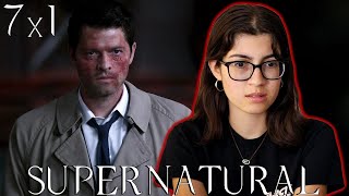 GODSTIEL \u0026 LEVIATHAN?? Supernatural 7x1 Reaction (SEASON 7 PREMIERE)