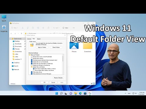 How to Set a Default Folder View for All Folders in Windows 11/10