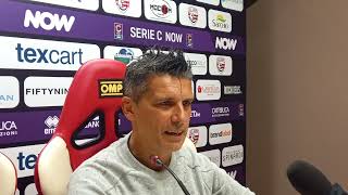 CARPI CALCIO: IL COMMENTO DI MISTER CRISTIAN SERPINI DOPO LA VITTORIA CONTRO IL PERUGIA