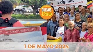 Noticias en la Mañana en Vivo ☀️ Buenos Días Miércoles 1 de Mayo de 2024 - Venezuela