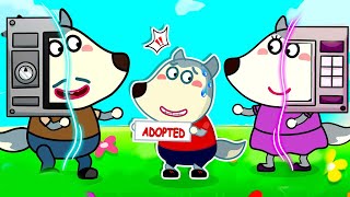 Wolfoo Was Adopted by New Family?! 🤩 Mommy Wolf Family Fun Playtime + More Cartoon for Kids