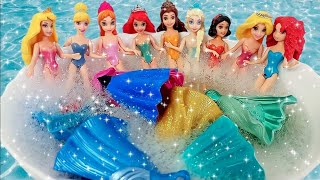 ASMR | Unboxing Mattel Disney Princess Spin & Reveal Surprise Dolls! Satisfying video | Review Toys