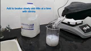Preparation of Aluminum Hydroxide, Al(OH)3 Suspension