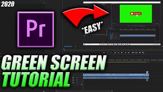 HOW TO USE GREEN SCREEN IN ADOBE PREMIERE PRO 2020! GREEN SCREEN EFFECT TUTORIAL!!! ( EASY & FAST )