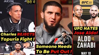 Islam Makhachev Replies To Ilia Topuria ? Charles Oliveira REJECTS Ilia Topuria ! UFC Hate Jose Aldo