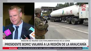 Presidente Boric viajará a la Región de la Araucanía | 24 Horas TVN Chile