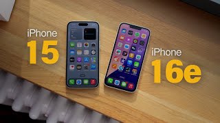 iPhone 16e vs iPhone 15: DON'T BUY the iPhone 16e Until You Watch THIS! (REVIEW)