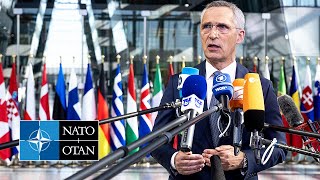 NATO Secretary General - Doorstep statement at Defence Ministers Meeting, 15 JUN 2023