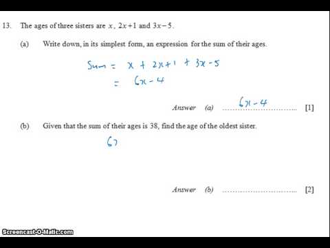 GCE NA Level 2010 P1 Q13 GCE NA Level 2010 P1 Q13