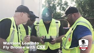 Warriors Learn to Fly Drones with CSX | Warriors To Work | Wounded Warrior Project