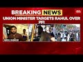 union minister prahlad joshi targets rahul gandhi over pfi claims cong indirectly supporting pfi