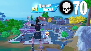 70 Elimination Solo vs Squads Gameplay Full Game Win (Fortnite Chapter 4 Full Gameplay)
