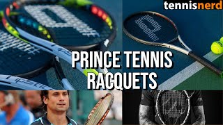 Prince Tennis Racquets - A look at the various racquets and lines