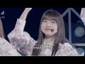 자막 字幕 美しきnervous 귀여웠던 초조함 교차 편집 live mix 櫻坂46 사쿠라자카46 sakurazaka46