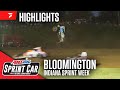 𝑯𝑰𝑮𝑯𝑳𝑰𝑮𝑯𝑻𝑺: USAC AMSOIL National Sprints | Bloomington Speedway | Indiana Sprint Week | 7-4-2024