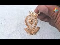 simple and elegant aari work design aari work for beginners sikhte raho aari embroidery