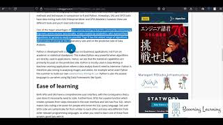 python, R or SPSS which one is better for statistical analysis