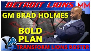 Today’s Lions Rumors: General Manager Brad Holmes Has Bold Plan To Transform Detroit Lions Roster