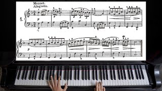 Bach - Minuet in F Major, BWV Anh. 113 | Piano with Sheet Music