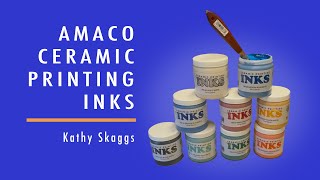 Amaco Ceramic Printing Inks