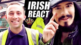 Irish People's HONEST REACTION When The Queen Died \u0026 New Royal Family King!!