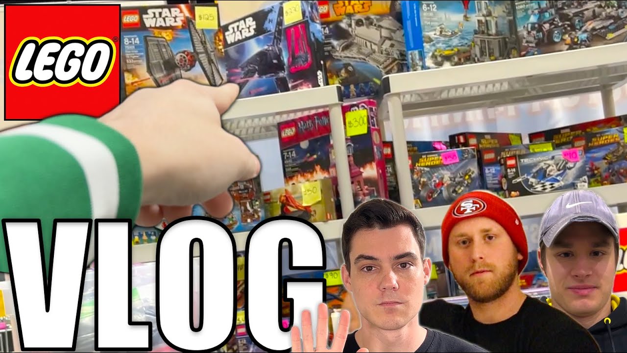 LEGO Wheeling & Dealing + The World's Greatest Gas Station? (MandR Vlog)