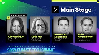 Growth Investors Backed off. What Will Bring Them Back? | SOSV Climate Tech Summit 2024