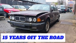 BUYING ANOTHER ABANDONED BMW FROM M539 RESTAURATIONS! WILL THIS 750 HIGHLINE RUN AGAIN?