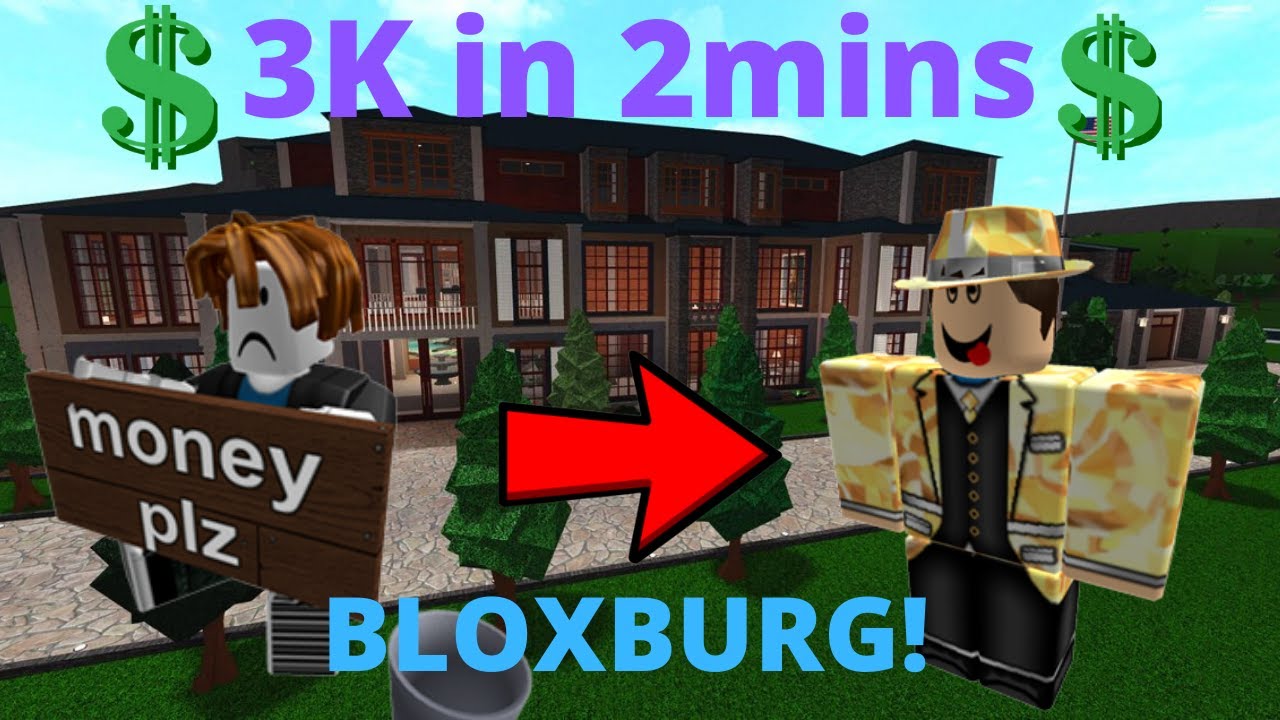 How To Get MONEY EASILY!! In BLOXBURG *roblox* - YouTube