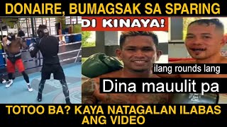 Casimero vs donaire | May bumagsak, donaire vs casimero sparing, angas ng pinas & the filipino flash