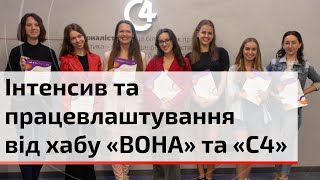 3-денний курс журналістики від кар'єрного та бізнес-хабу “ВОНА” спільно з Медіахолдингом С4 | C4