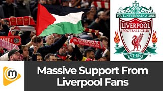 🇵🇸 Liverpool Fans Interrupt 'Moment Of Silence' #palestine #israel