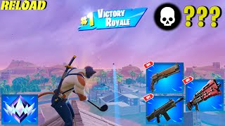 High Elimination Unreal Ranked Solo Reload Zero Build Win Gameplay | Fortnite Chapter 6