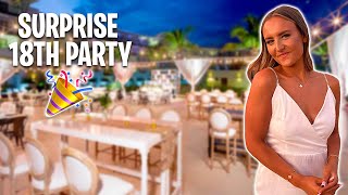 SURPRISING MY SISTER WITH INSANE 18TH BIRTHDAY PARTY!!