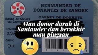 Donor darah dan berakhir pingsan 😢😢