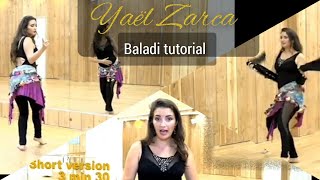 Baladi tutorial - bellydance with Yaël Zarca