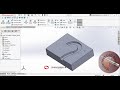 solidworks swept cut tutorial for beginners how to use swept cut in solidworks 13